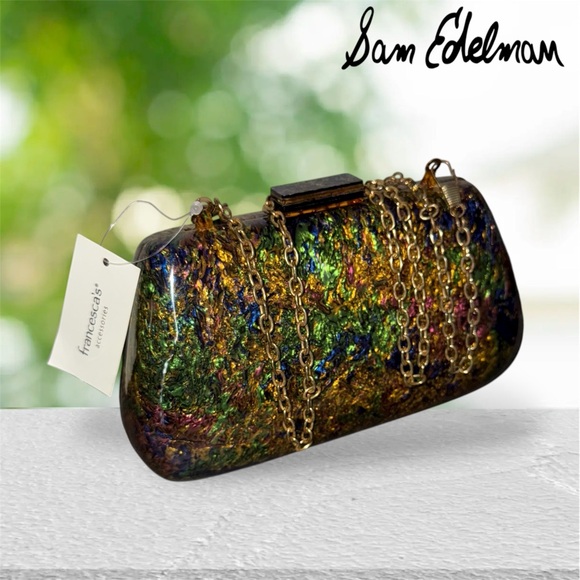 Francesca's Collections Handbags - Circus by Sam Edelman Women’s Clutch with Gold Tone Chain Strap